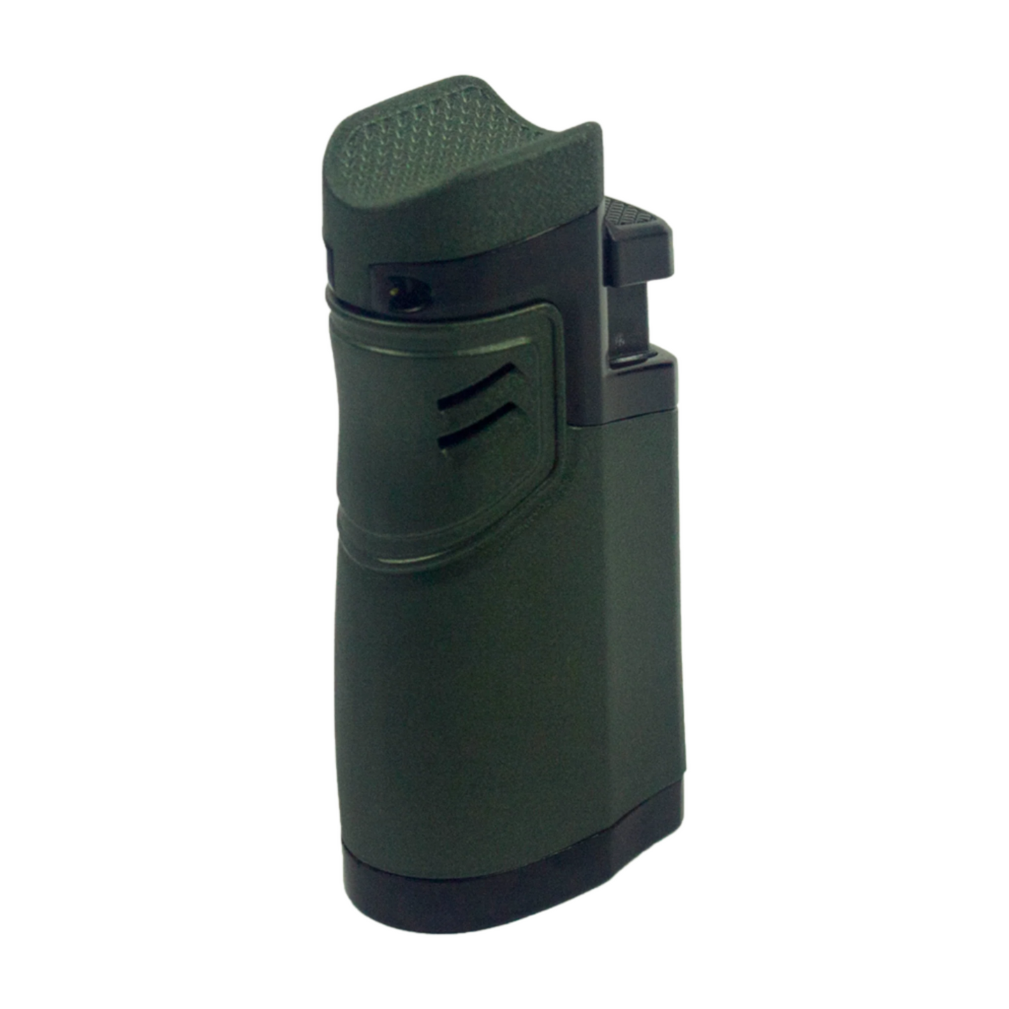 Apollo Quadruple Flame Premium Cigar Lighter with punch - Moss