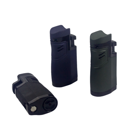 Apollo Quadruple Flame Premium Cigar Lighter with punch - All
