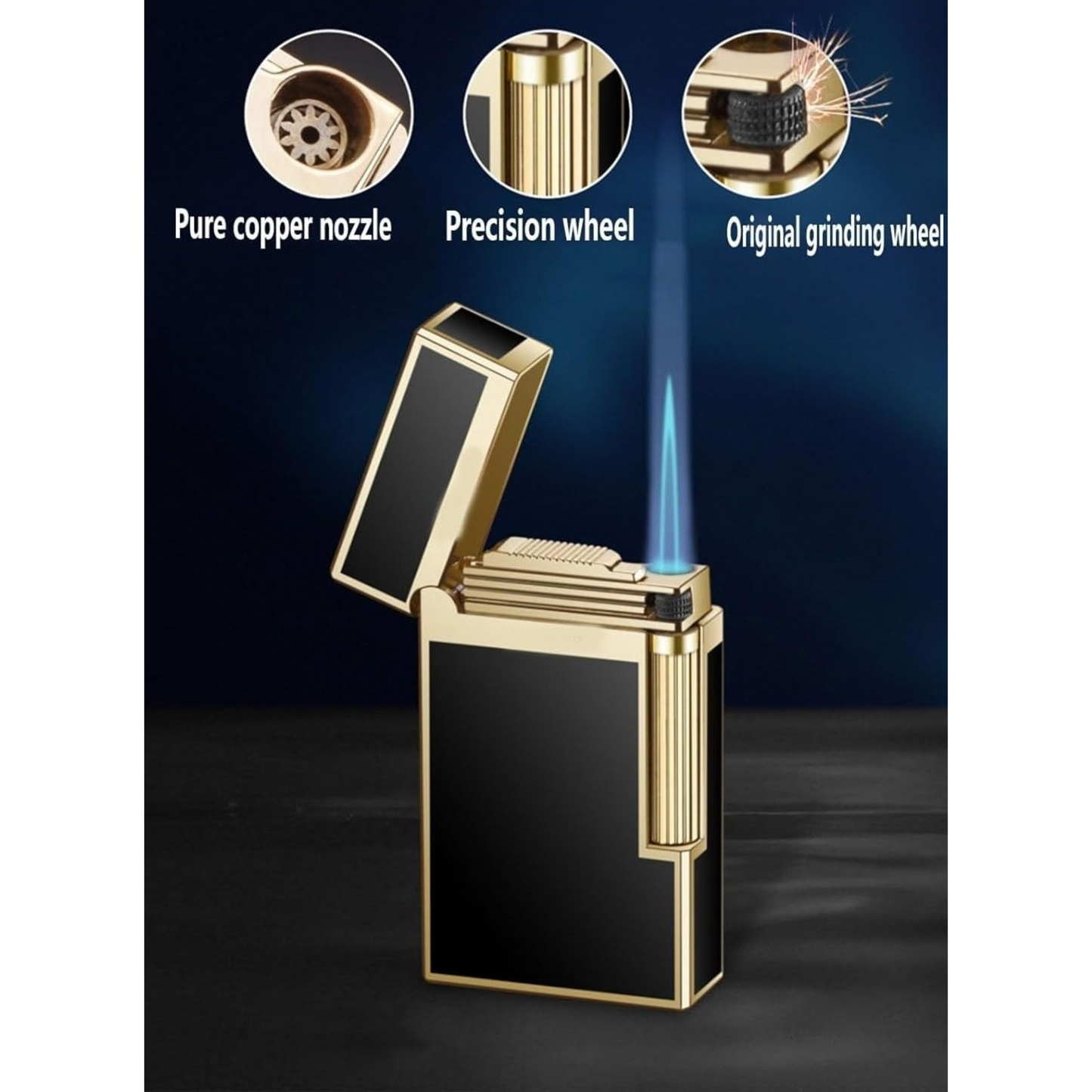Elio | Classic Jet Flame Premium Cigar Torch Lighter