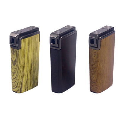 Oberon premium dual flame cigar lighter with soft and torch flame - all 3 styles